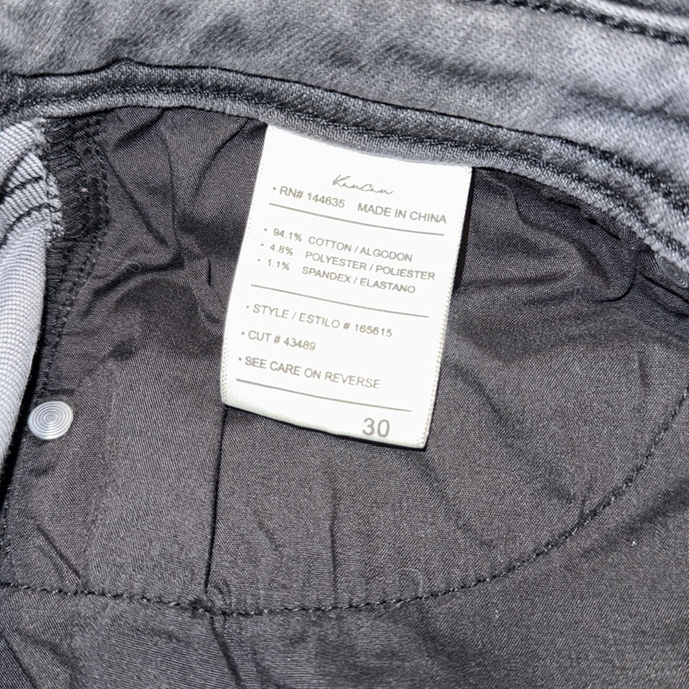 Size 30 KanCan for Maurice’s Gray Ankle Jeans - Picture 5 of 5